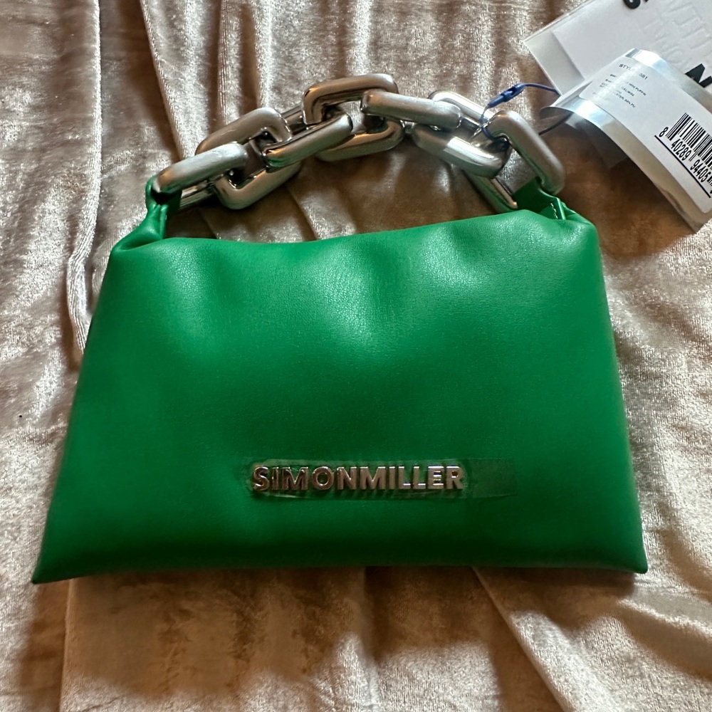 Simon Miller Silver Link Mini Puffin Bag